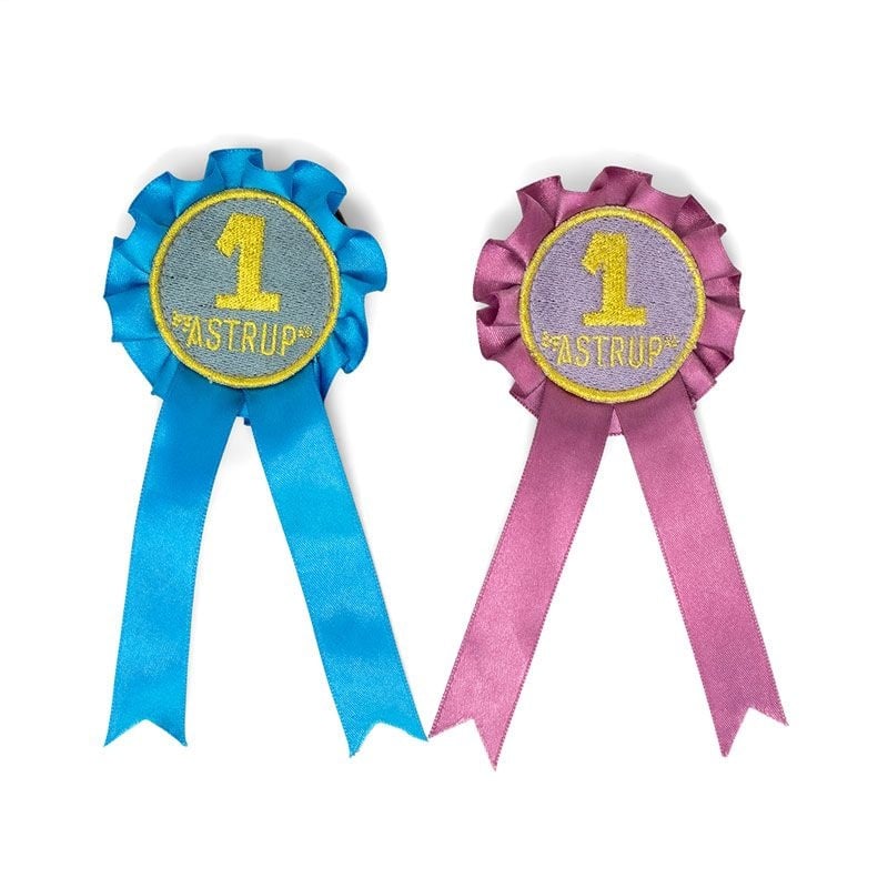 Rozetten twee stuks voor Hobby Horse wedstrijden