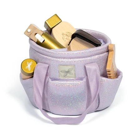 Poetstas voor Hobby Horse verzorging Lila