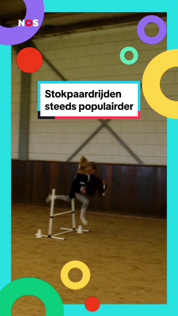Stokpaardrijden wordt steeds populairder