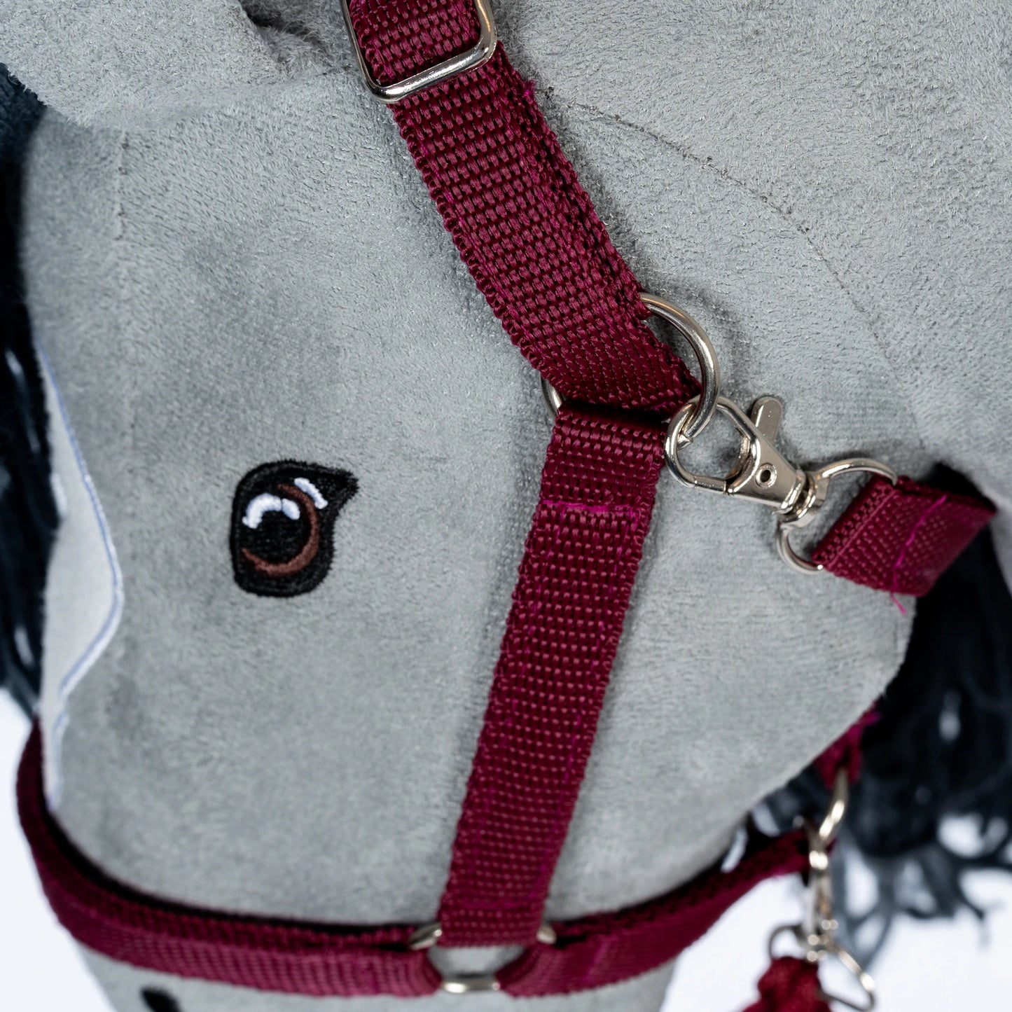 Halster en Halstertouw rood voor Hobby horse