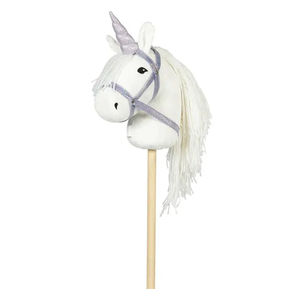 Unicorn hoorn en halster lila